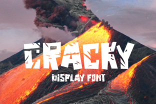 Cracky: A Sharp, Torn Font for Bold Display Campaigns