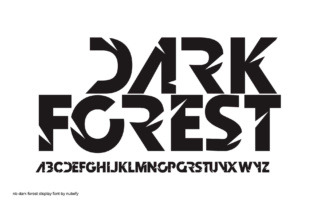 Dark Forest: A Display Typeface That Elevates Editorial Design