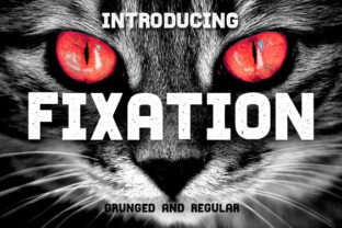 Fixation: A Display Font That Elevates Digital Branding and Web Layouts