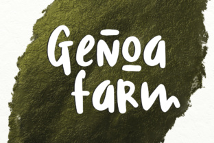 Genoa Farm: A Bold and Fun Display Font for Crafters and Sellers