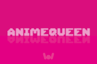How Animequeen Font Adds Glamour and Retro Style to Web Design Projects