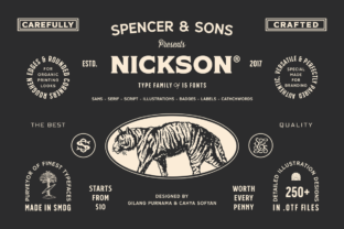 How Nickson Font Transformed a Café Branding Project with Style and Sophistication