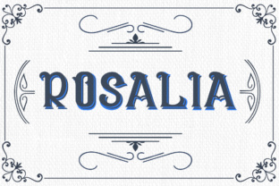 How Rosalia Font Elevates Campaign Visuals with Vintage Charm