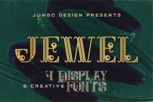Jewel Display Font: Elevating Vintage Glam in Web Design