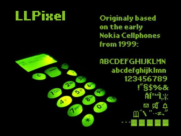 LL Pixel: A Retro-Inspired Display Font That Brings Playful Energy to Handmade Designs