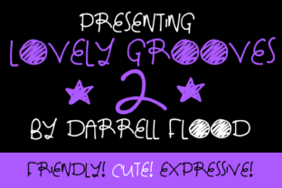 Lovely Grooves 2: A Display Font for Cutesy Branding That Stands Out