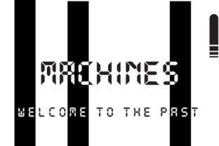Machines Font: Retro Tech Charm for Crafty Creations