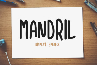Mandril: A Warm Sans Serif Font for Business Branding