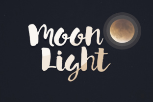 Moon Light: A Bold Yet Delicate Script Font for Handmade Designers