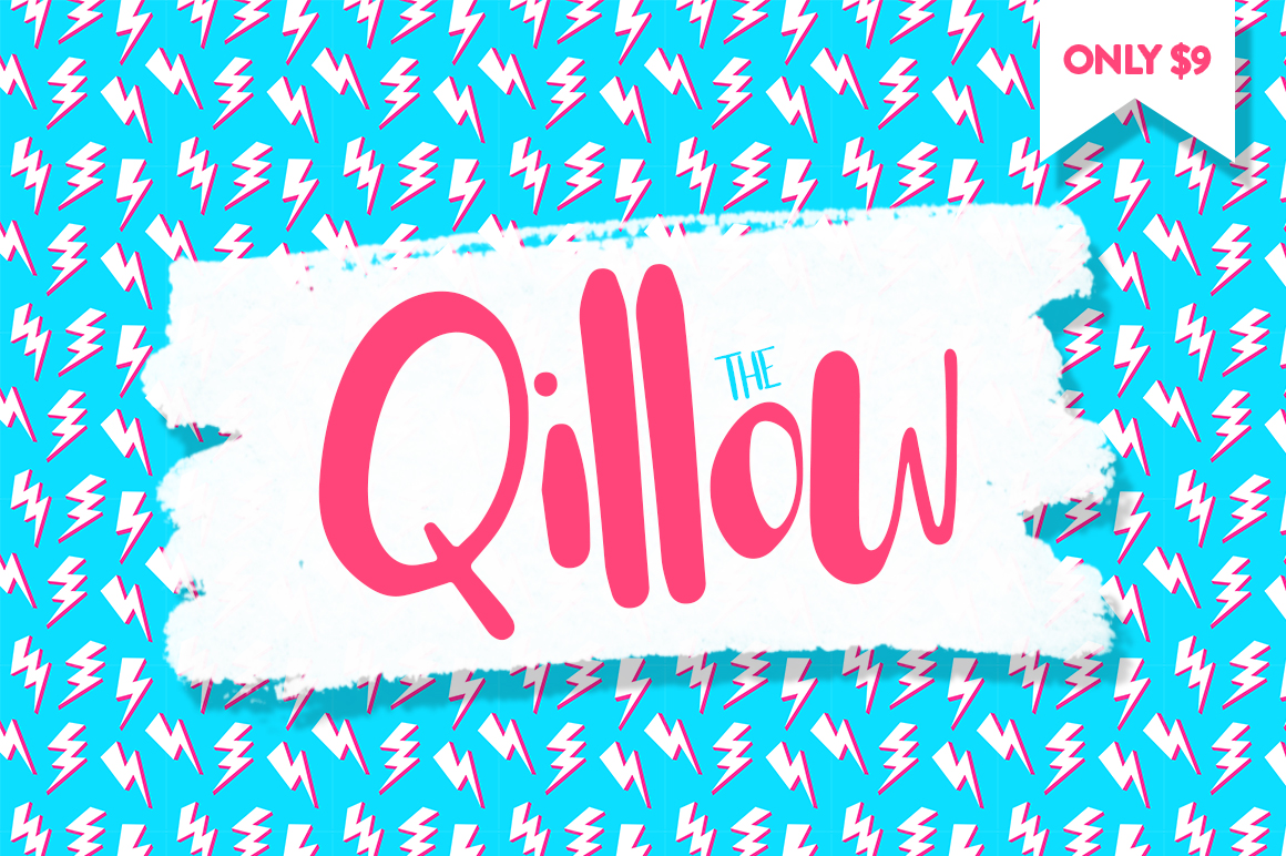 Qillow Script: A Playful Display Font for Creative Web Design Projects