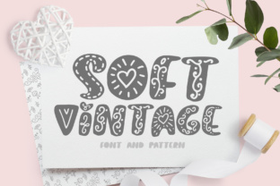 Soft Vintage: A Handcrafted Display Font with Timeless Charm