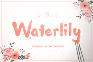 Waterlily: A Handwritten Font That Elevates Small Business Branding