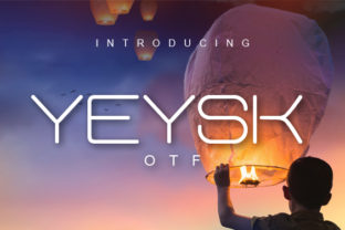 Yeysk: A Light & Elegant Display Font for Handmade Business Branding